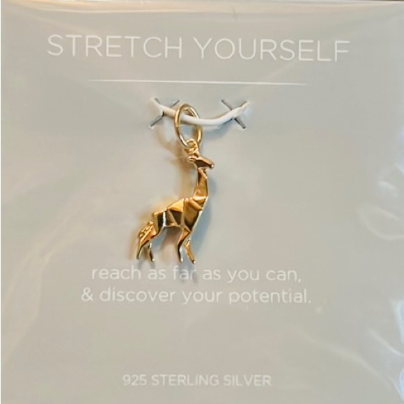 Sterling Silver GIRAFFE By Origami Owl CR1045 NEW - Picture 1 of 1